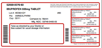 Ibuprofen 600mg (Ibuprofen 600mg)